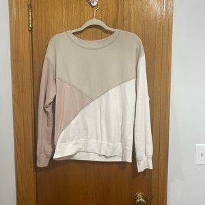 Abercrombie colorblock sweatshirt